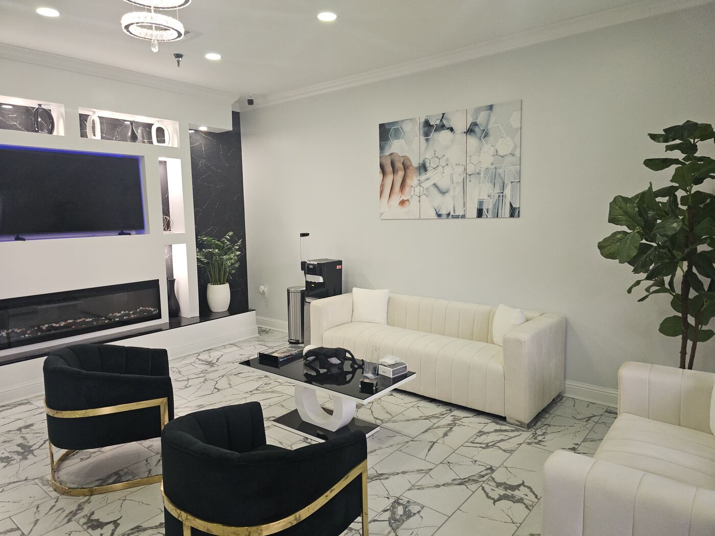 Healthcare and institutional interior finish